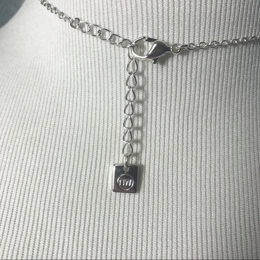 NW Floating Onyx Necklace - Picture 2 of 2